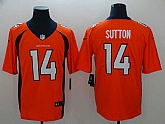 Nike Broncos 14 Courtland Sutton Orange Vapor Untouchable Limited Jersey,baseball caps,new era cap wholesale,wholesale hats